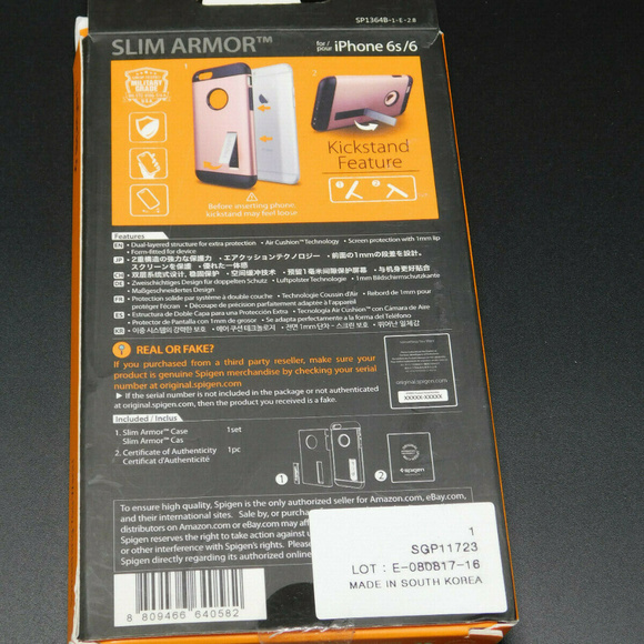 Spigen® Apple iPhone 6s / 6 Case Tough Armor - Picture 2 of 2